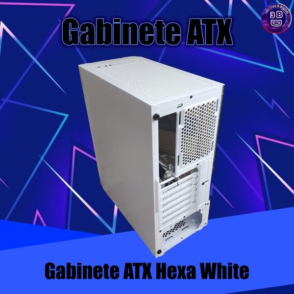Gabinete Gamer Hexa White - Imagen 2