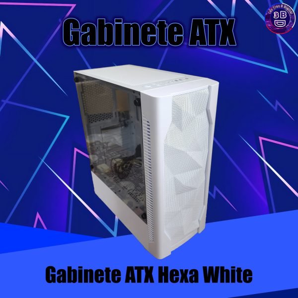 Gabinete Gamer Hexa White