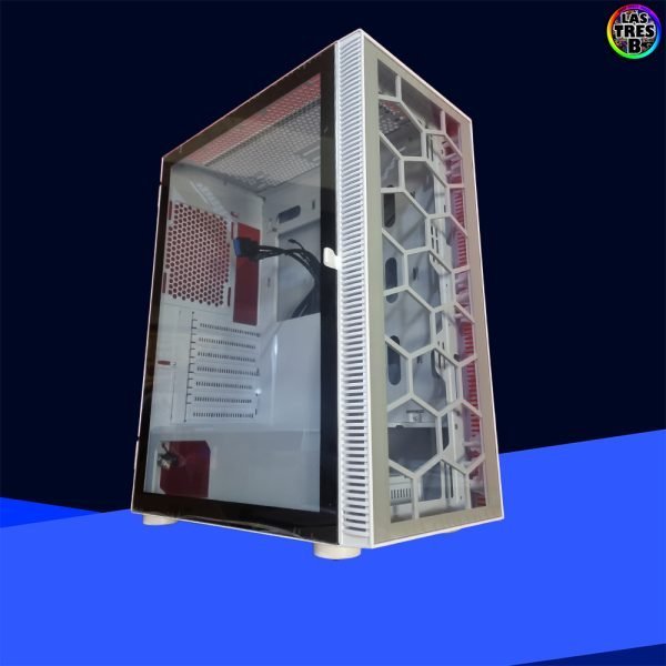 Gabinete E-ATX Gamer Puerta Vidrio Templado - Imagen 4